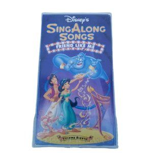 Disneys Sing Along Songs - Aladdin: Friends Like Me (VHS, 1993)
